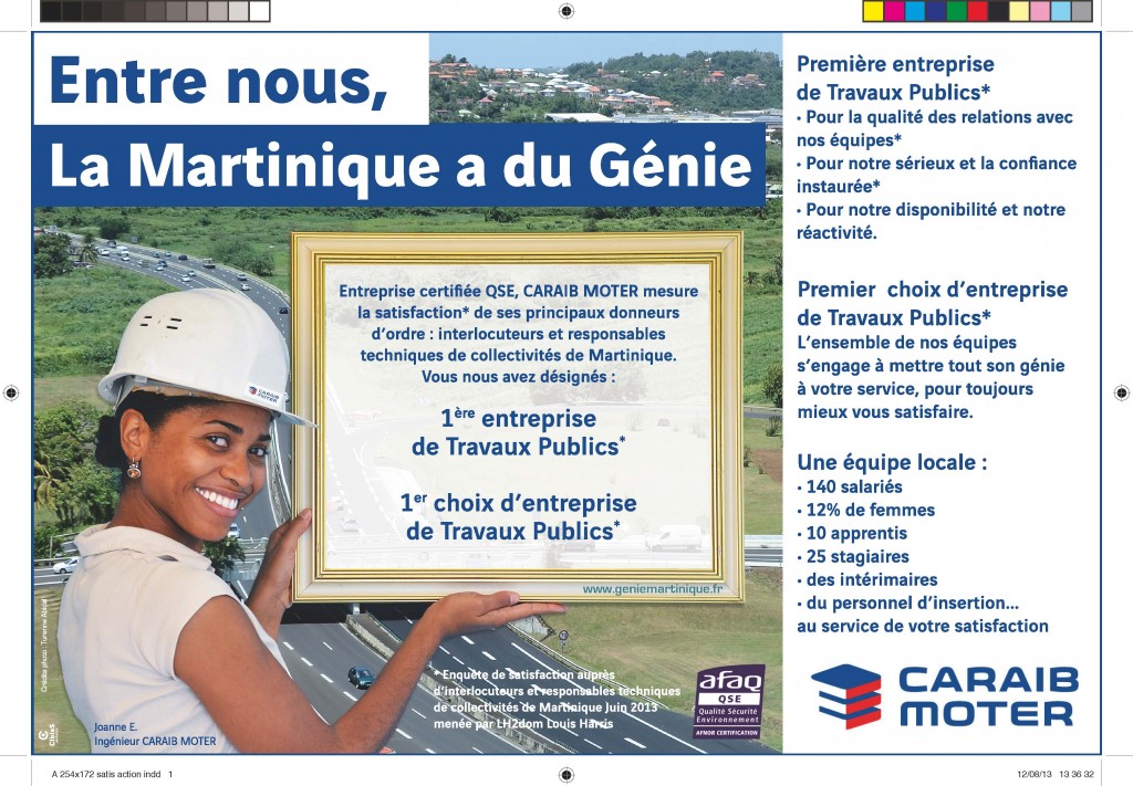 Communication institutionnelle Caraib Moteur agence cibles